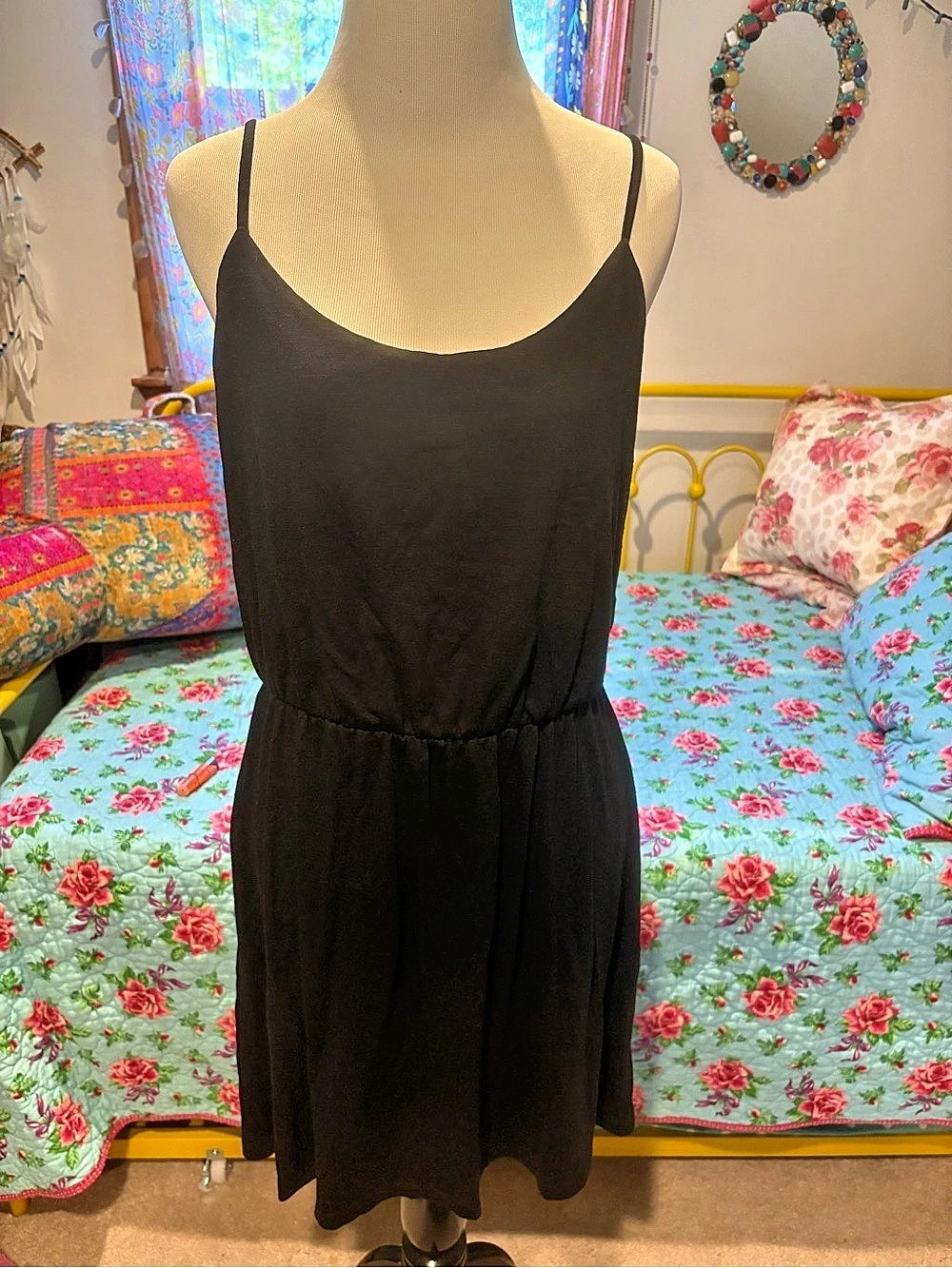 Old Navy Women's Black Mini Dress Like New